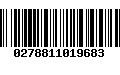 Código de Barras 0278811019683