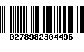 Código de Barras 0278982304496