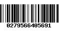 Código de Barras 0279566405691