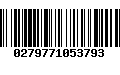 Código de Barras 0279771053793