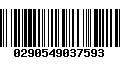 Código de Barras 0290549037593