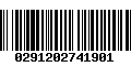 Código de Barras 0291202741901