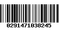 Código de Barras 0291471038245