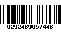 Código de Barras 0292469057446