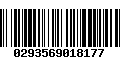 Código de Barras 0293569018177