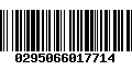 Código de Barras 0295066017714