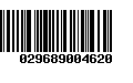 Código de Barras 029689004620