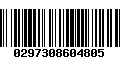 Código de Barras 0297308604805