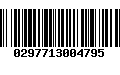 Código de Barras 0297713004795