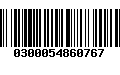 Código de Barras 0300054860767