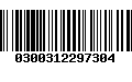 Código de Barras 0300312297304