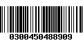 Código de Barras 0300450488909