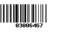 Código de Barras 03006467