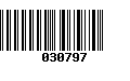 Código de Barras 030797