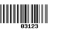 Código de Barras 03123