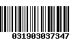 Código de Barras 031903037347