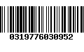 Código de Barras 0319776030952