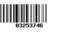 Código de Barras 03253746