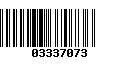 Código de Barras 03337073