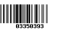 Código de Barras 03350393