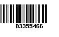 Código de Barras 03355466