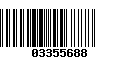 Código de Barras 03355688