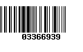 Código de Barras 03366939