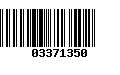 Código de Barras 03371350