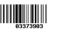 Código de Barras 03373903