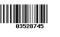 Código de Barras 03528745