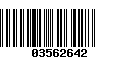 Código de Barras 03562642