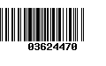 Código de Barras 03624470