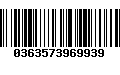 Código de Barras 0363573969939