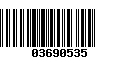 Código de Barras 03690535