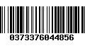 Código de Barras 0373376044856