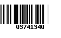 Código de Barras 03741340