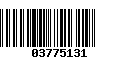 Código de Barras 03775131