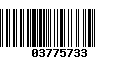 Código de Barras 03775733