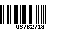 Código de Barras 03782718