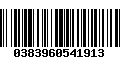 Código de Barras 0383960541913
