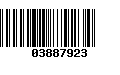 Código de Barras 03887923