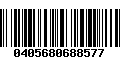 Código de Barras 0405680688577