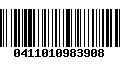 Código de Barras 0411010983908