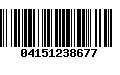 Código de Barras 04151238677