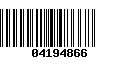 Código de Barras 04194866