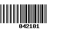 Código de Barras 042101