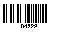 Código de Barras 04222