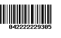 Código de Barras 042222229305