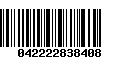 Código de Barras 042222838408