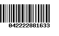 Código de Barras 042222881633